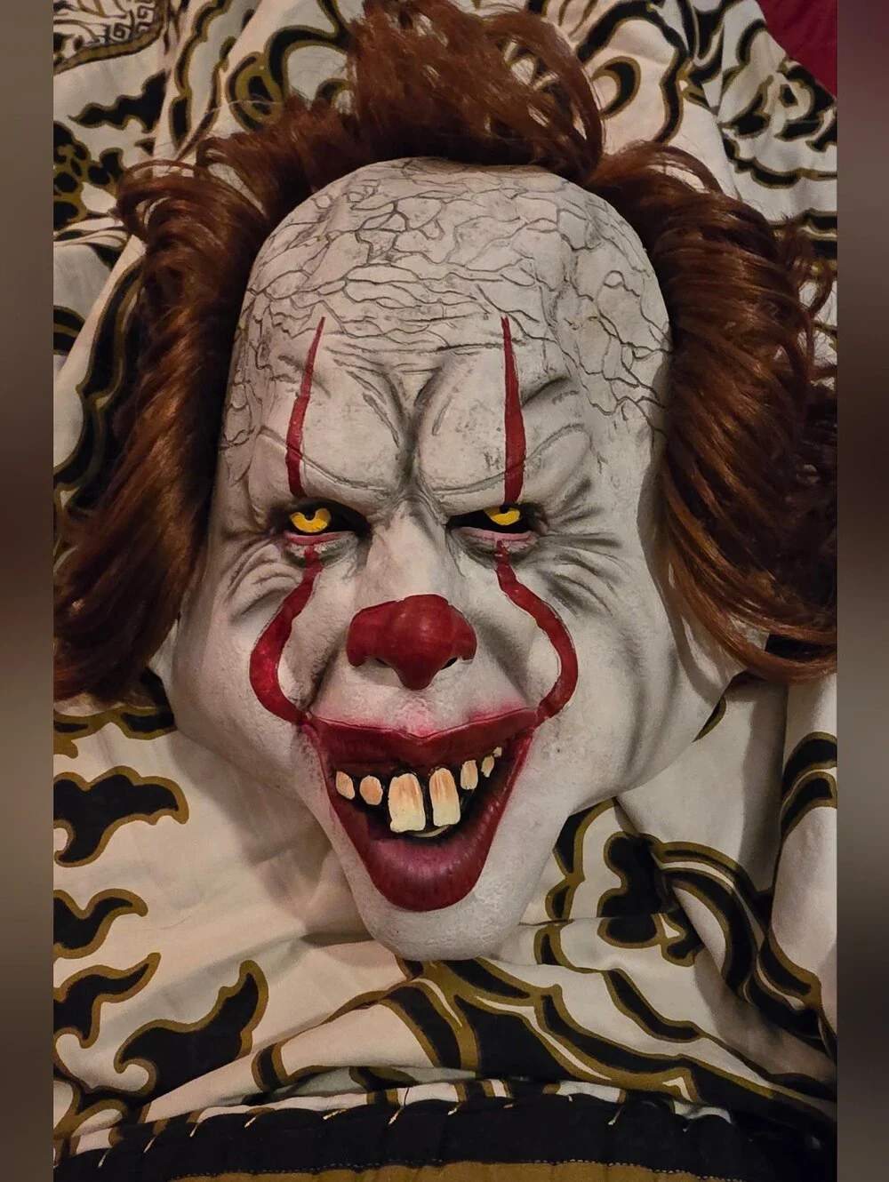 IT Clown Creepy Halloween Costume Mask